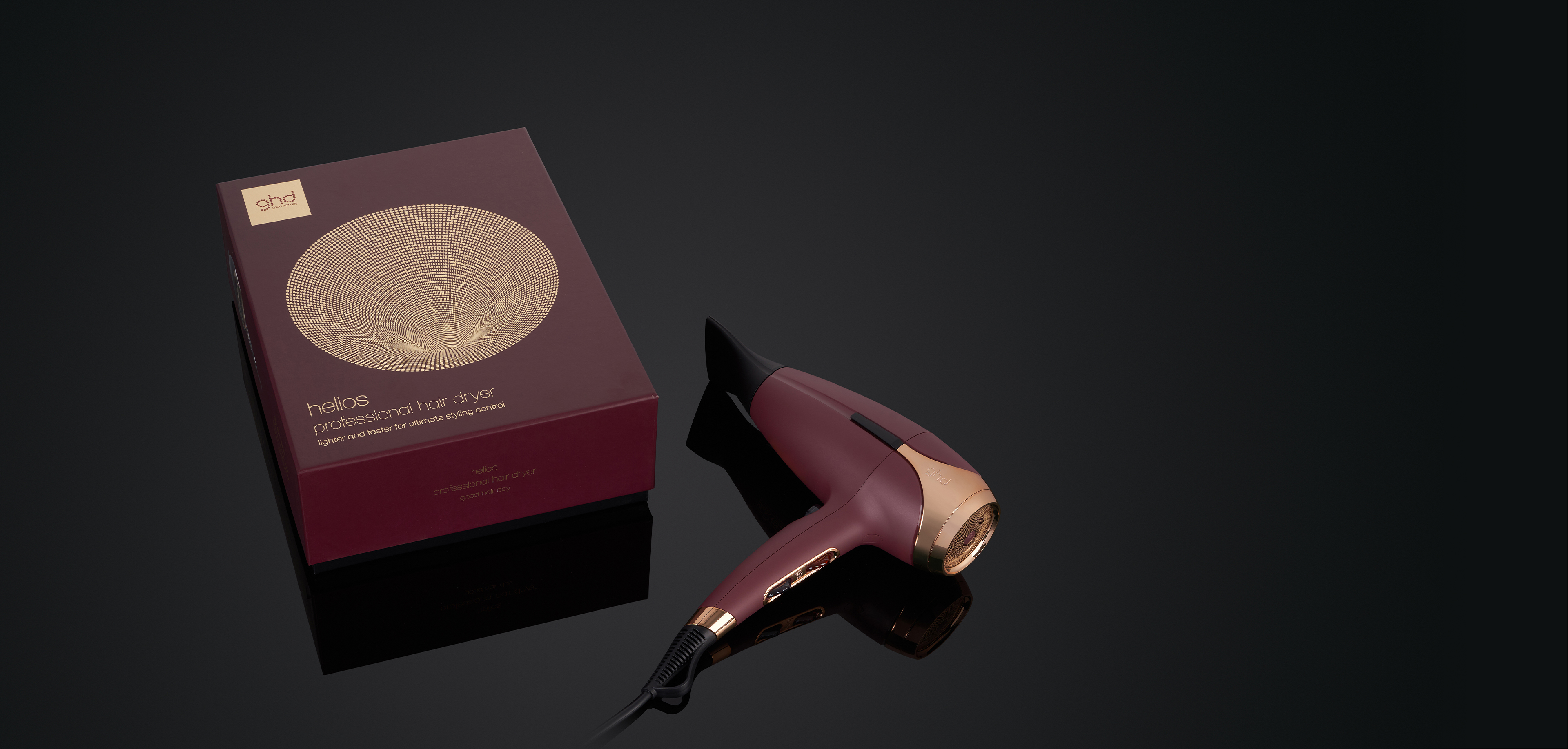 Secador profesional ghd helios burdeos