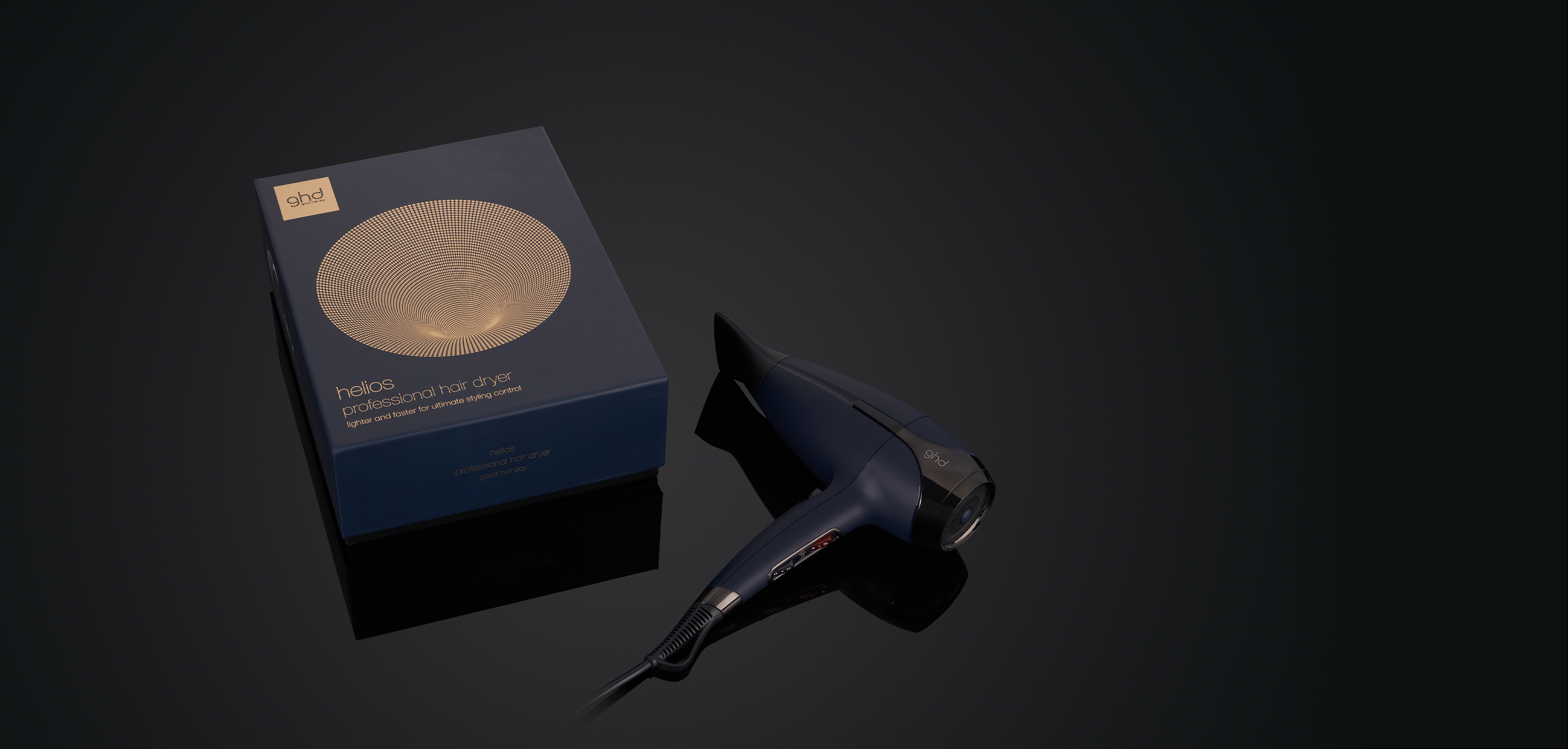 Secador profesional ghd helios azul